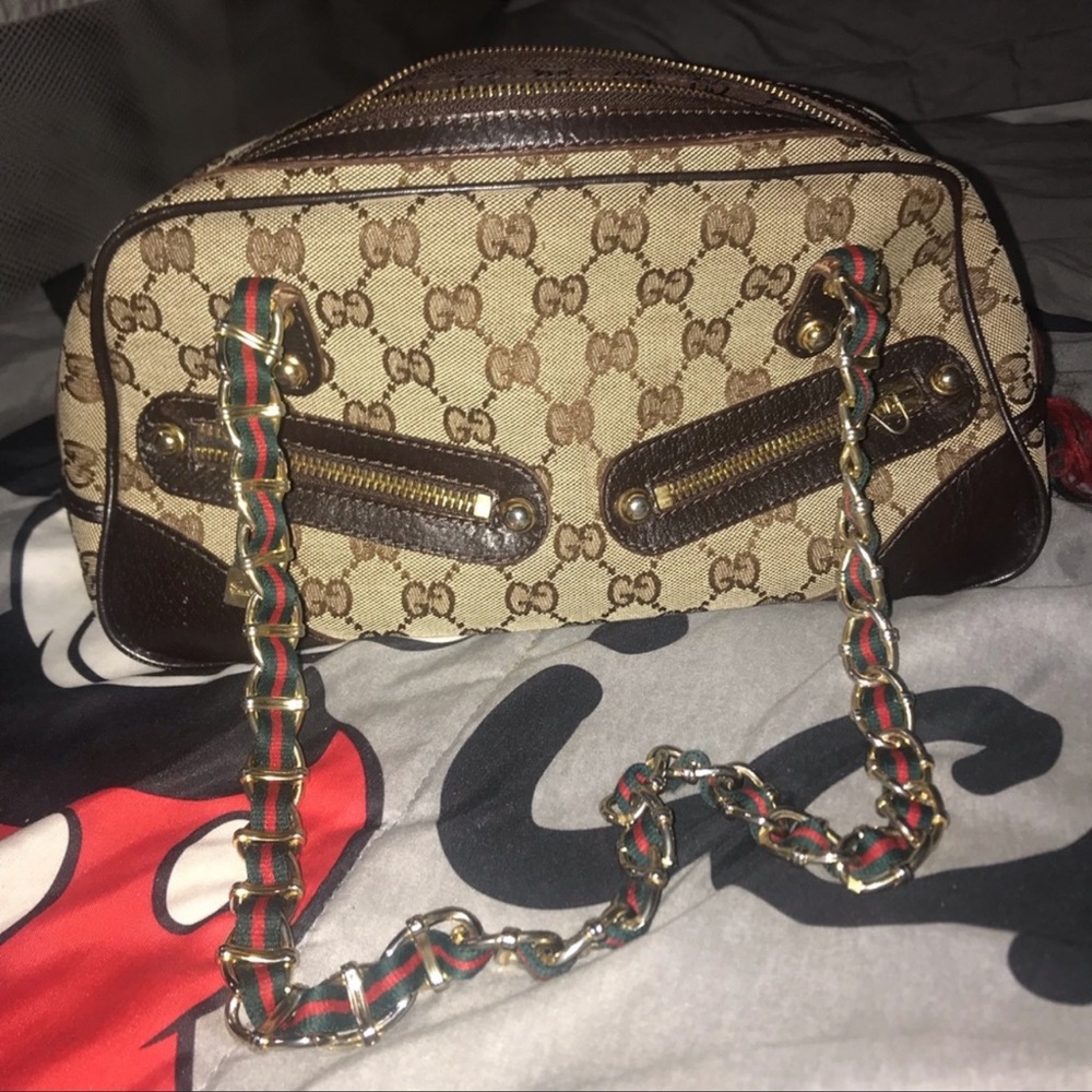 Vintage Gucci bag and wallet